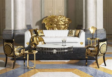 versace home medusa chair|Versace sofa seating.